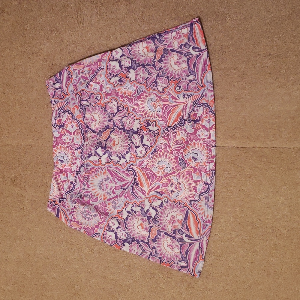 Title Nine Women's Diamalete Floral Print Skirt - Picture 2 of 12